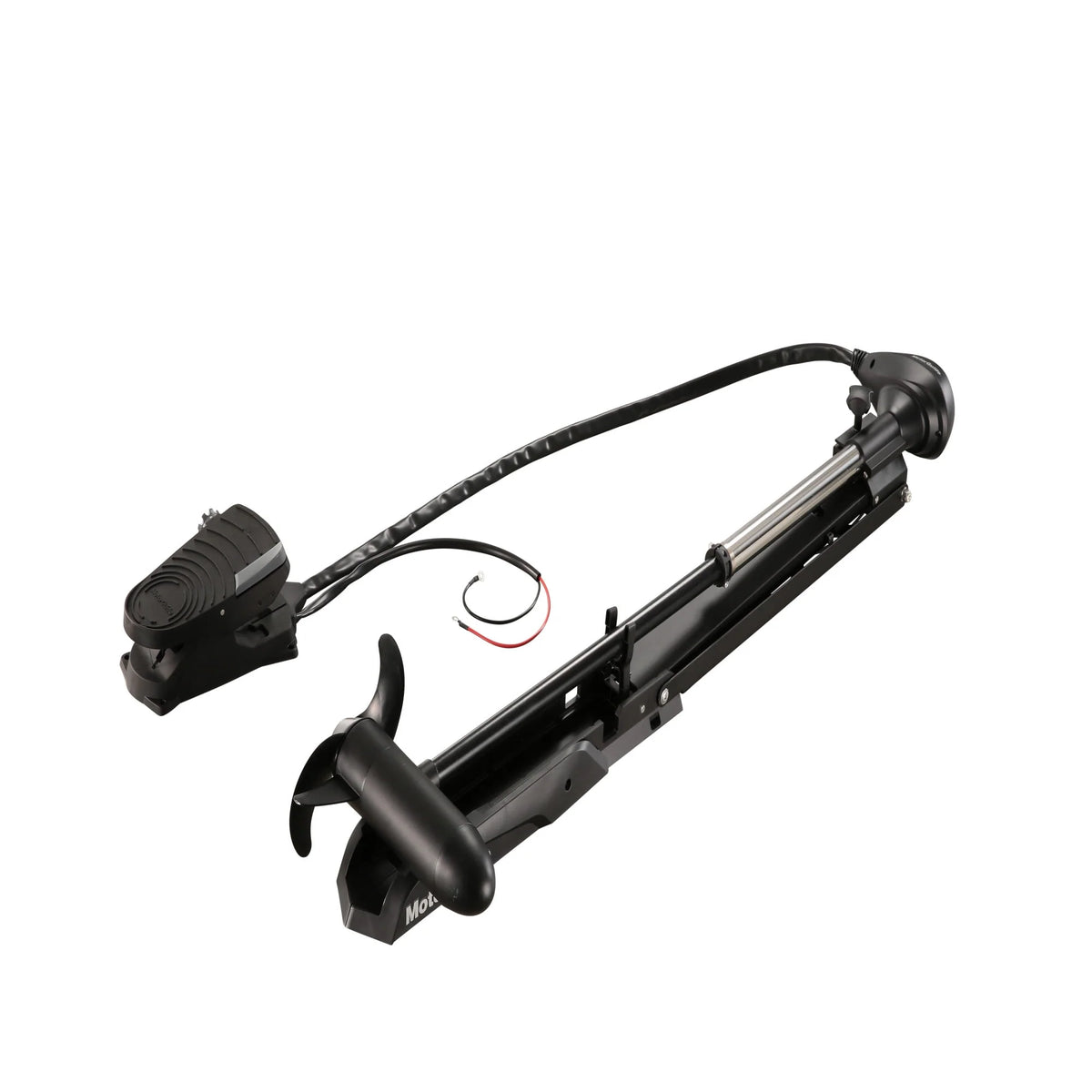 Freshwater Bow Mount Trolling Motor Cable Steer Foot-Control 50-Inch Shaft 55-Pound Peak Thrust H283676
