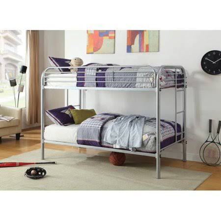 Twin Bunk Bed, Silver O53548