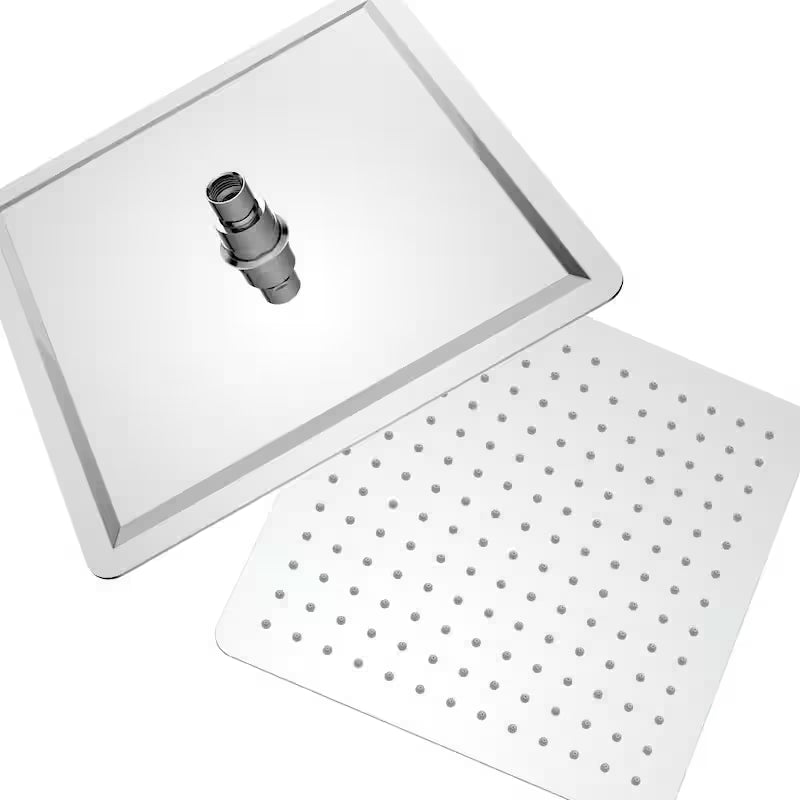 12 in. Dual Shower Heads Fixed and Handheld Shower Head in Chrome P7887