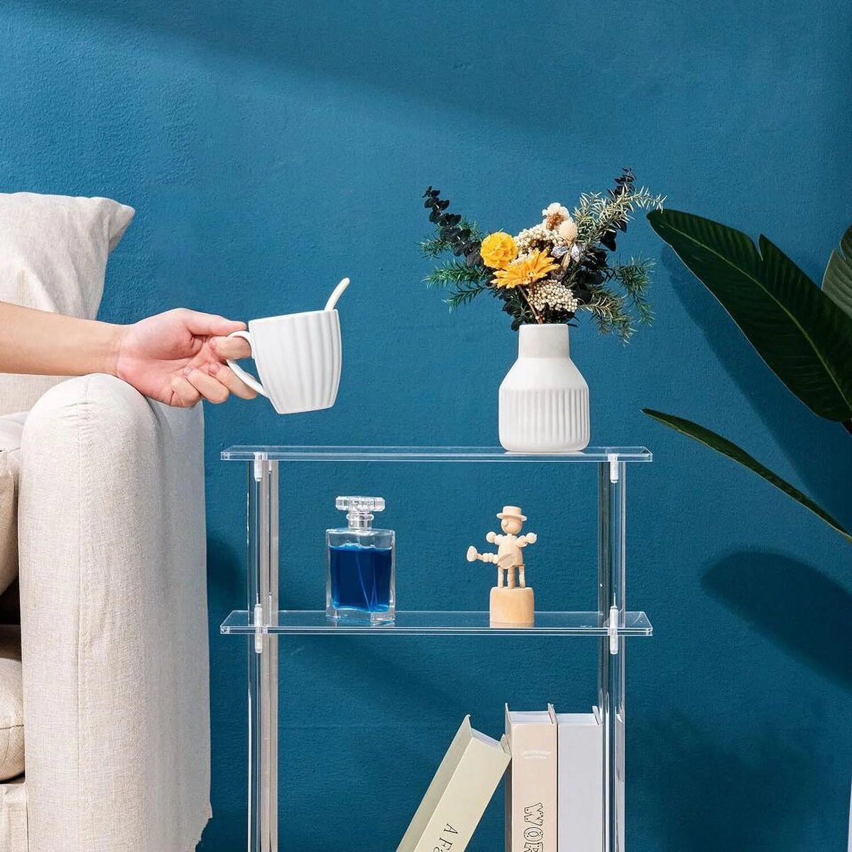 Acrylic Narrow Side Table F226110