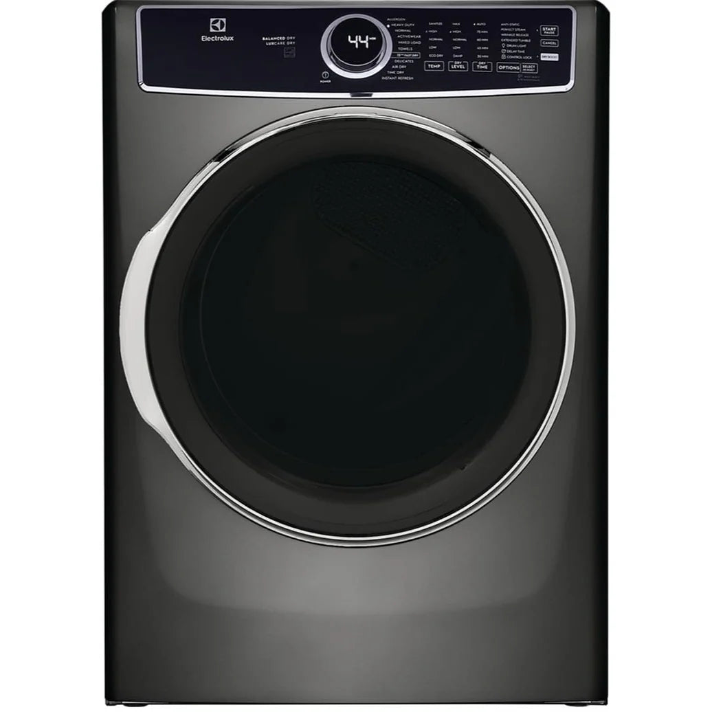 8.0 Cu Ft Electric Dryer with Steam Clean Q370