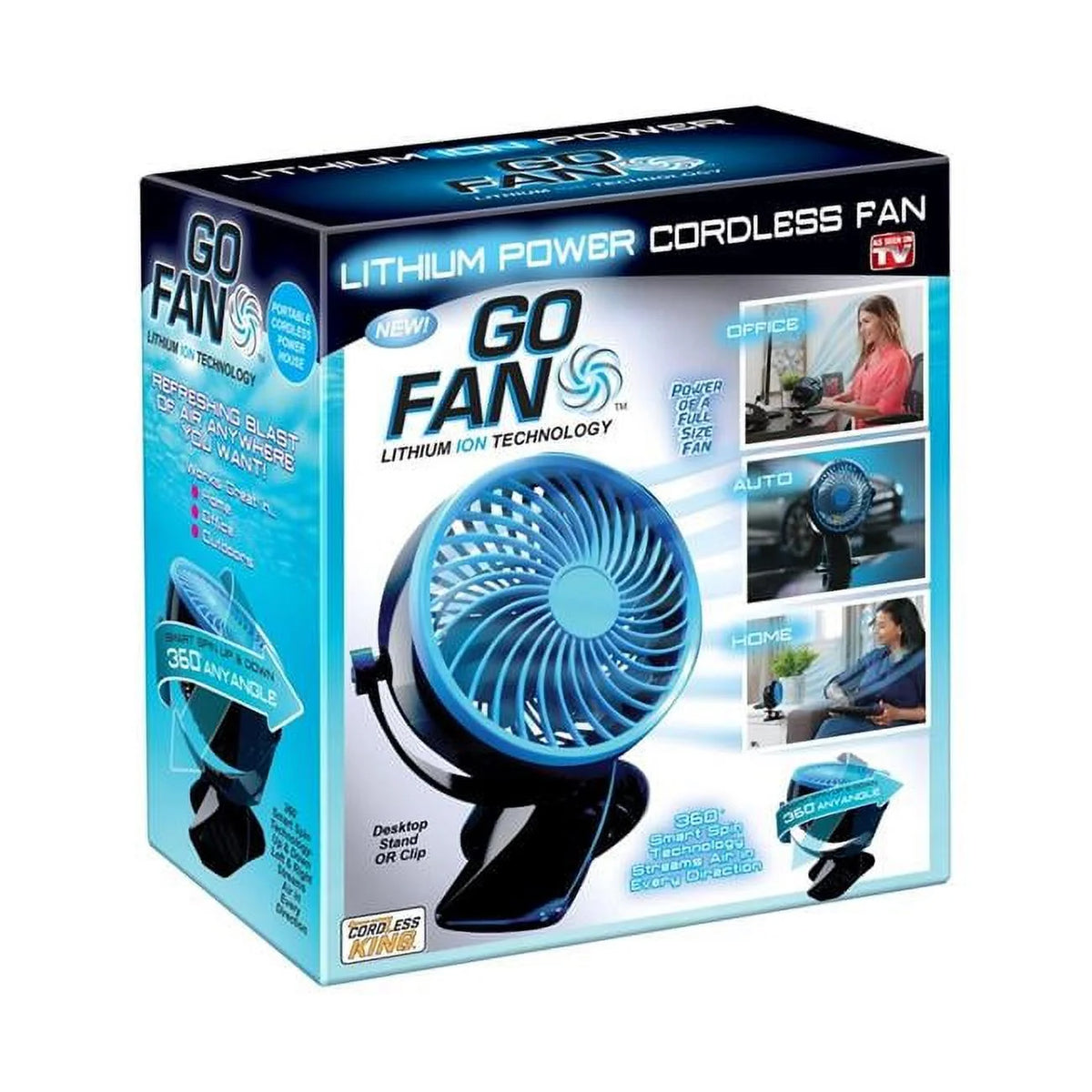 Cordless Rechargeable Fan D989086