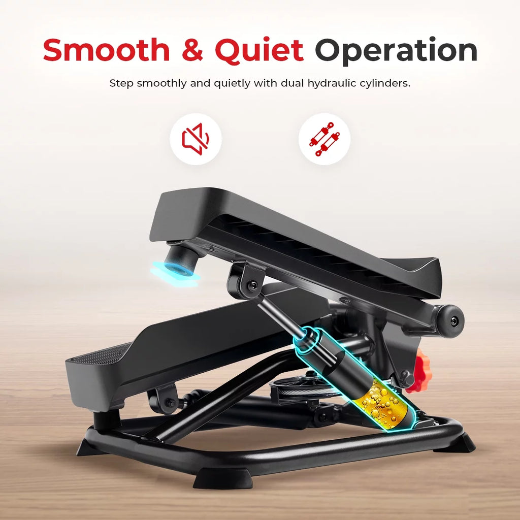 2-in-1 Stepper Machine with Resistance Bands B368615