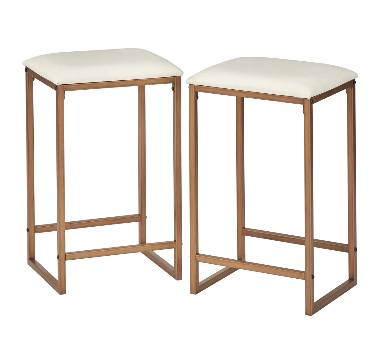 3-Piece Counter Height Dining Set with Table and 2 Stools R59909