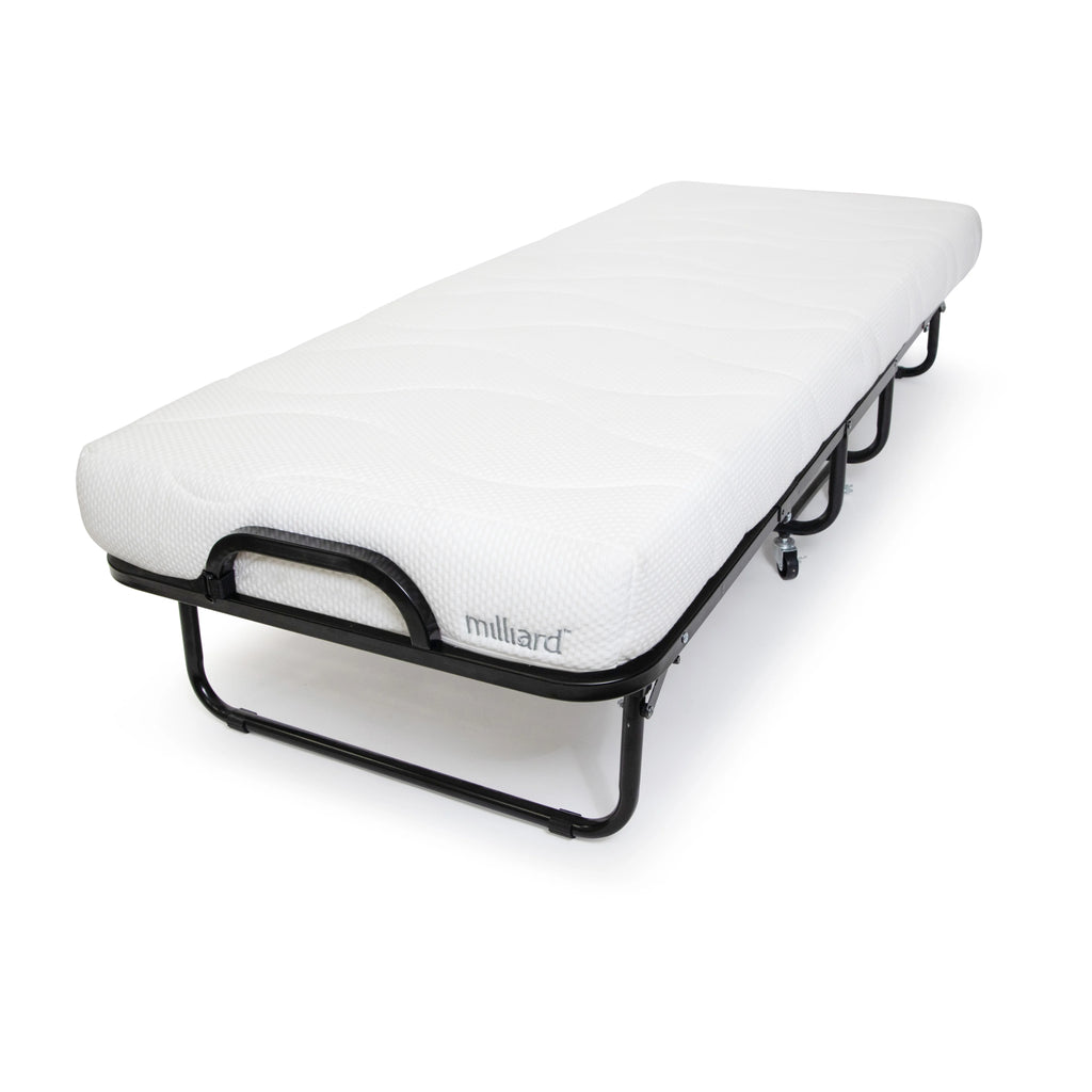Folding Bed Cot Size with Memory Foam Mattress F835218