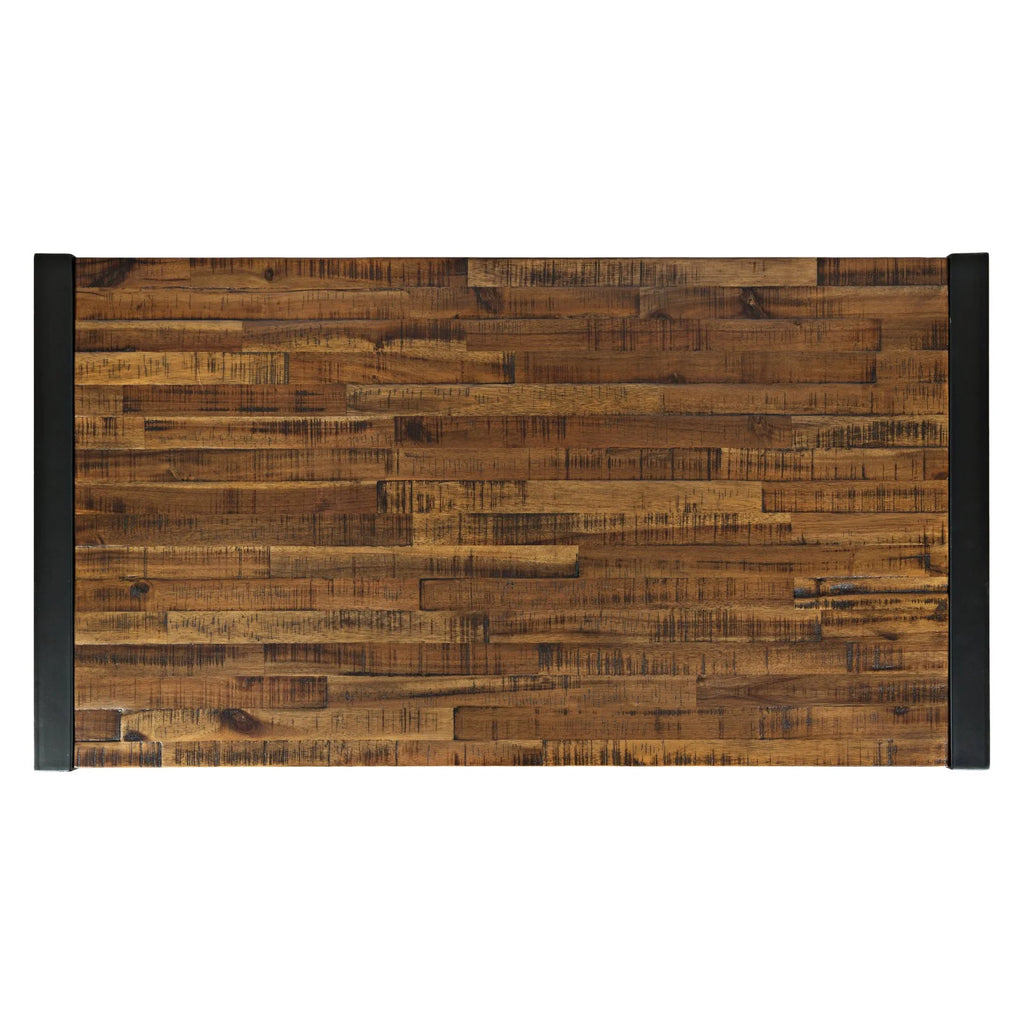 Distressed Acacia Coffee Table X786035