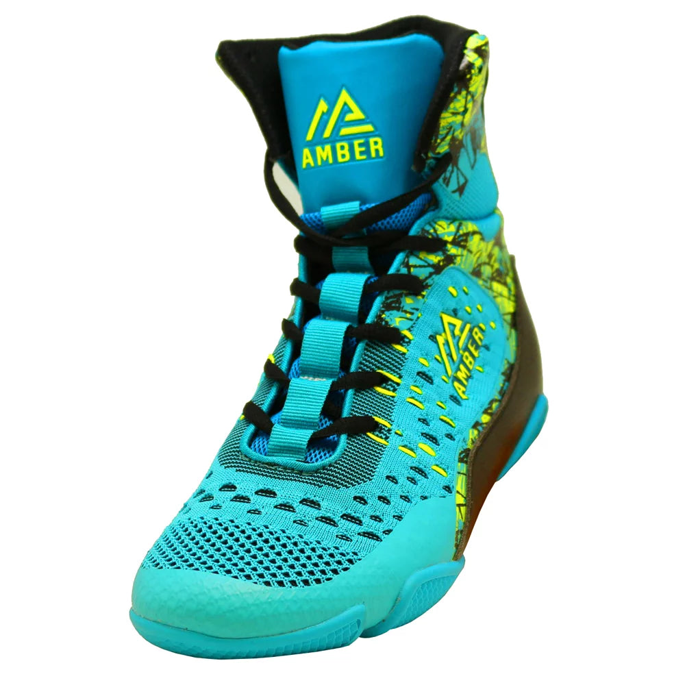 9" Boxing Wrestling Shoes O519