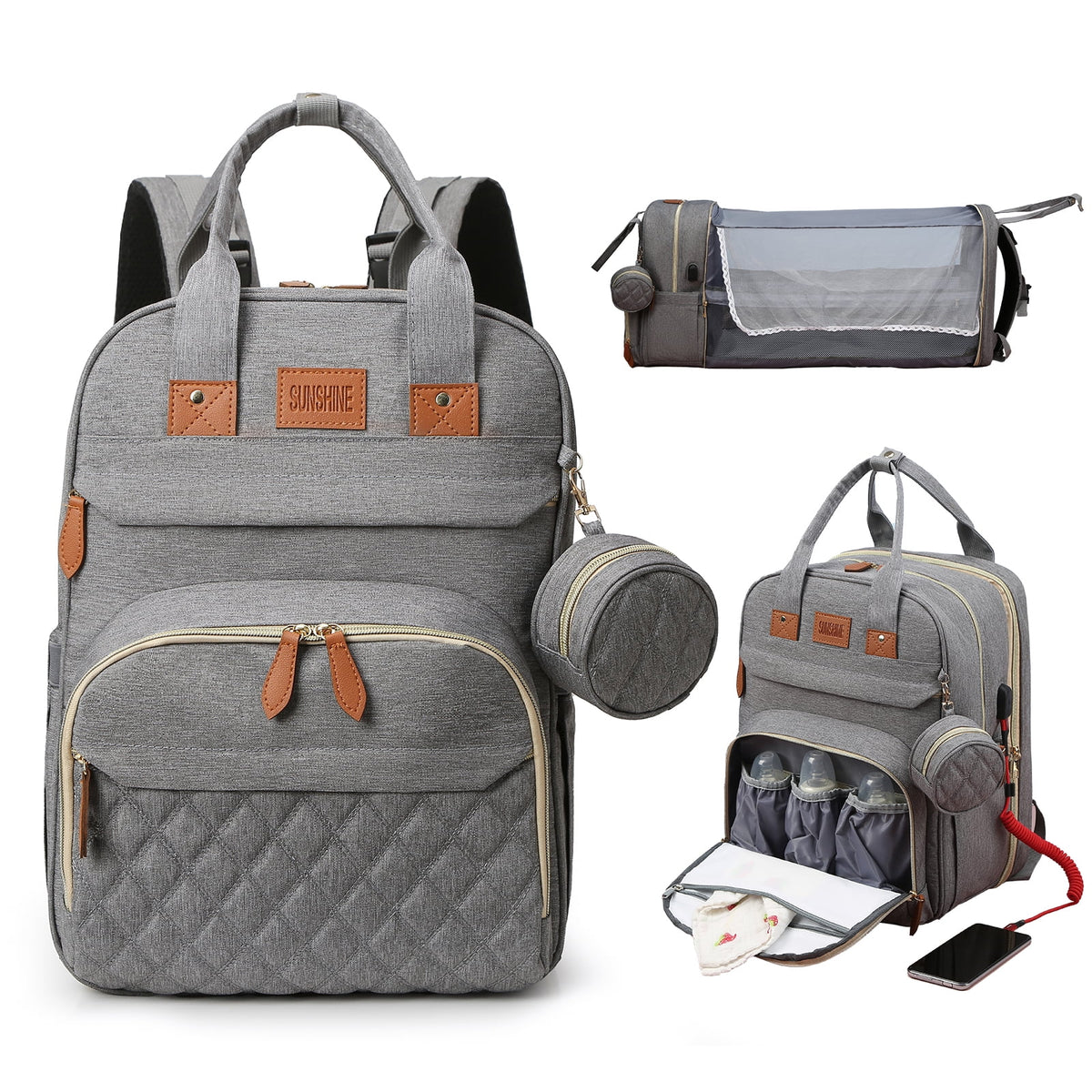 Diaper Bag Backpack Y90343