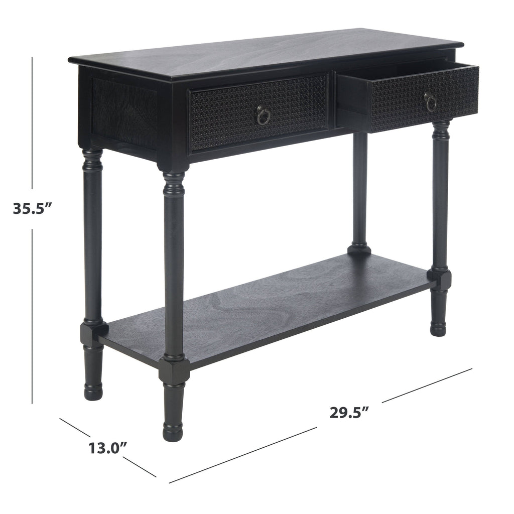 2 Drawer Console Table Greige J807