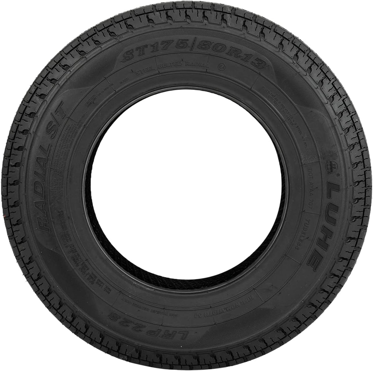 ST175/80R13 Trailer Tires 8PR Load Range D Tubeless Pack of 2 J9086