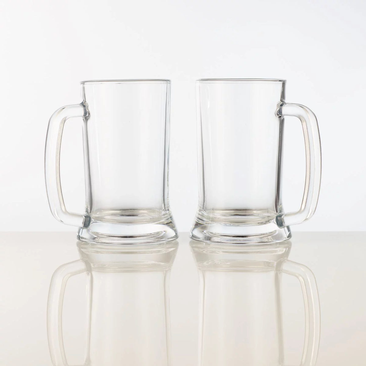 Glass Beer Mug Set of 2 V17693