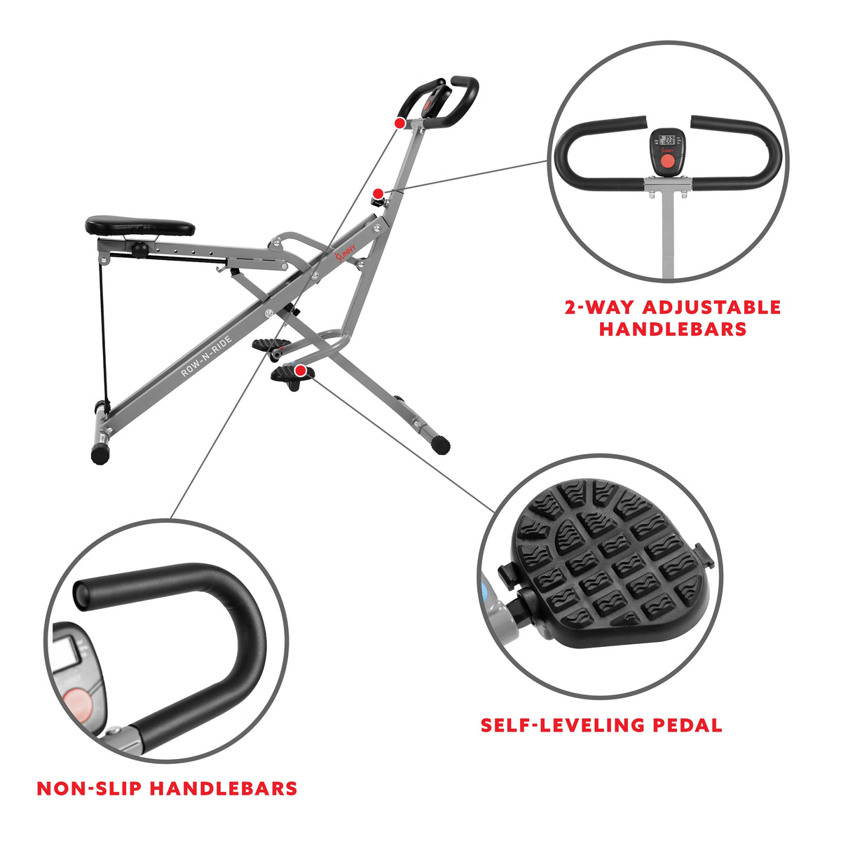 Upright Row-N-Ride Exerciser Q898650