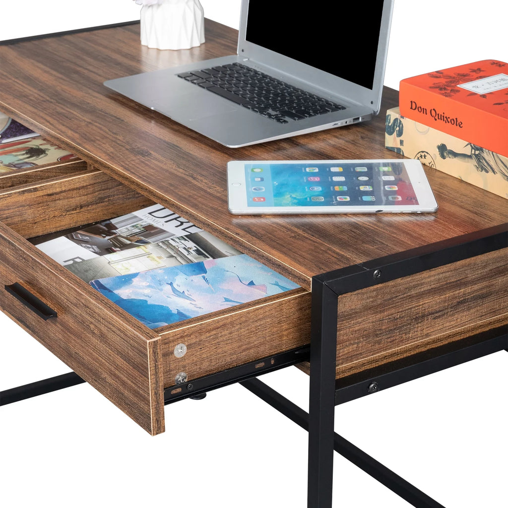 Computer Desk with Drawers I8655