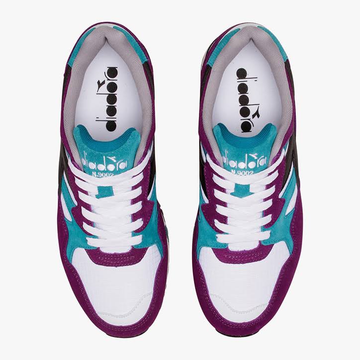Whisper White/Purple N9002 Sneakers P553