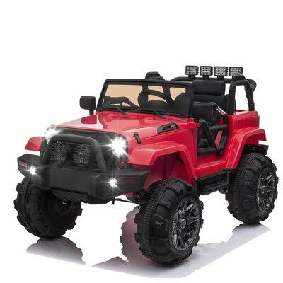Red Electric Car H52899