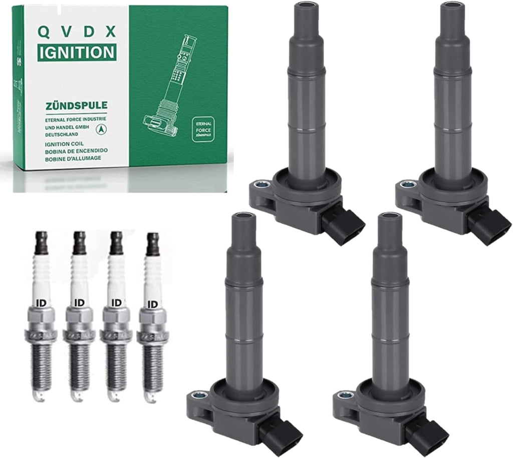 Iridium Spark Plugs and Ignition Coil Pack of 2 H85295