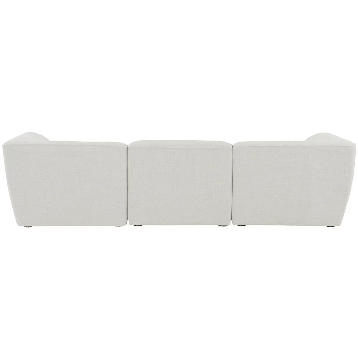 Cream Linen Textured Modular Sofa U647500