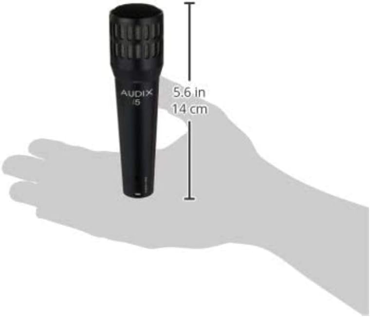 Dynamic Instrument Microphone with Microphone Clip and XLR Mic Cable Z38770