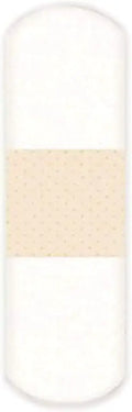 Plastic Adhesive Bandage, 1/4" x 3", Pack of 1200 Z427