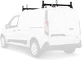 White 2 Bar Low Profile Roof Rack for Transit Connect I6892