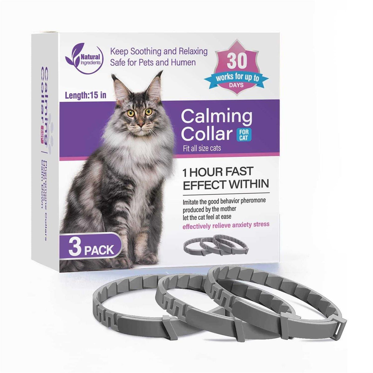 3 Pack Calming Collar H622