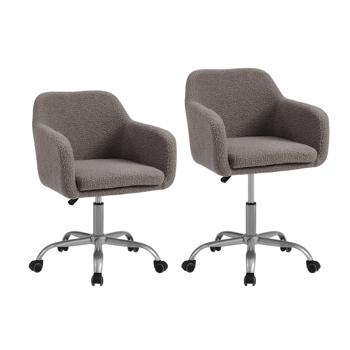 Gray Sherpa Task Chair with Adjustable Height & Swivel B171