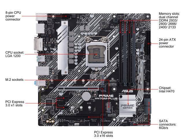 Prime H470M-PLUS Motherboard U885