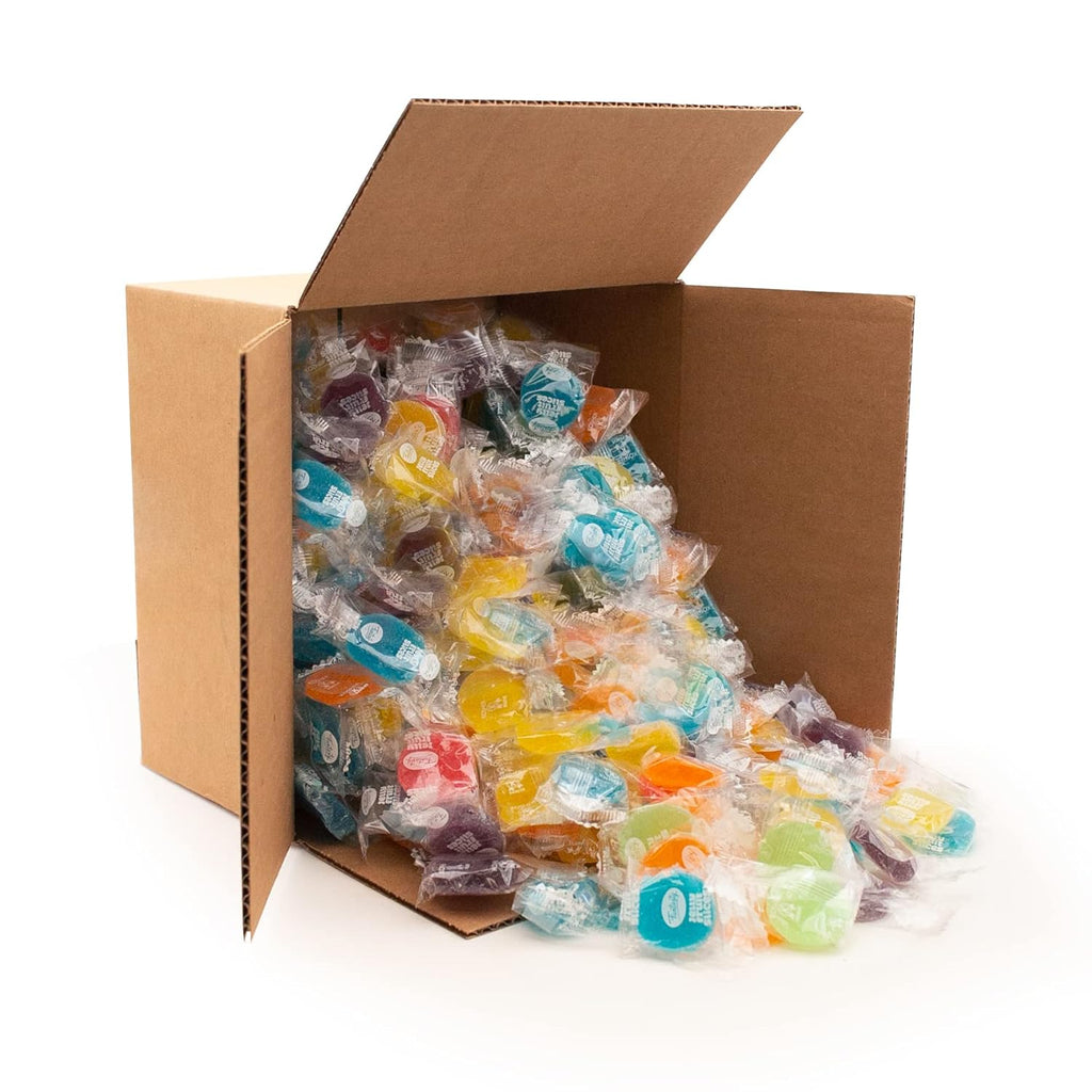 Assorted Fruit Jelly Patties Candy, 5 Pound Box (About 200 Count) O194