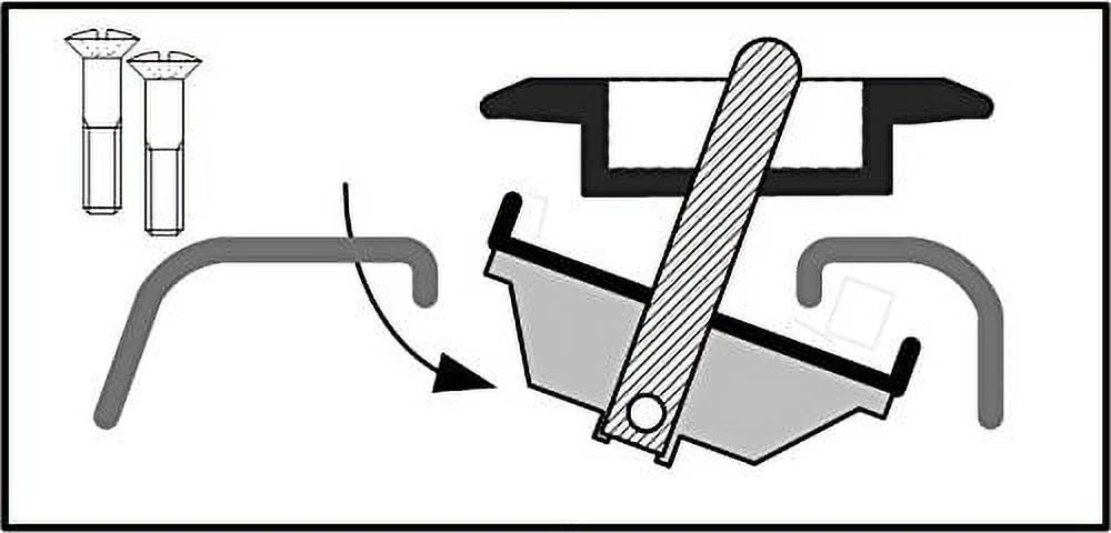 RAM 09-17 Rail Cap Alteration Required Bull Ring 4066 - 1 pair M300