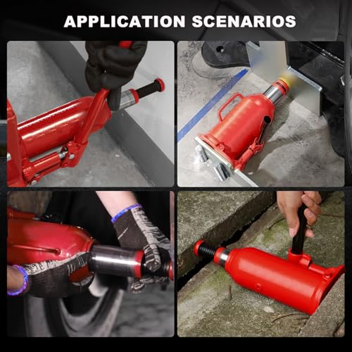 4 Ton Hydraulic Bottle Jack with Carrying Case Q773