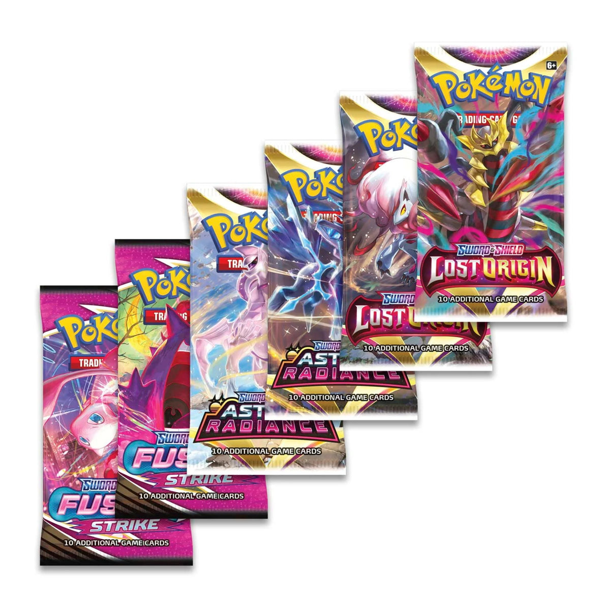 Pokemon Trading Card Games 6 Booster Packs H8974