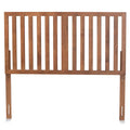 Ash Walnut Finished Wood Queen Size Headboard L9508