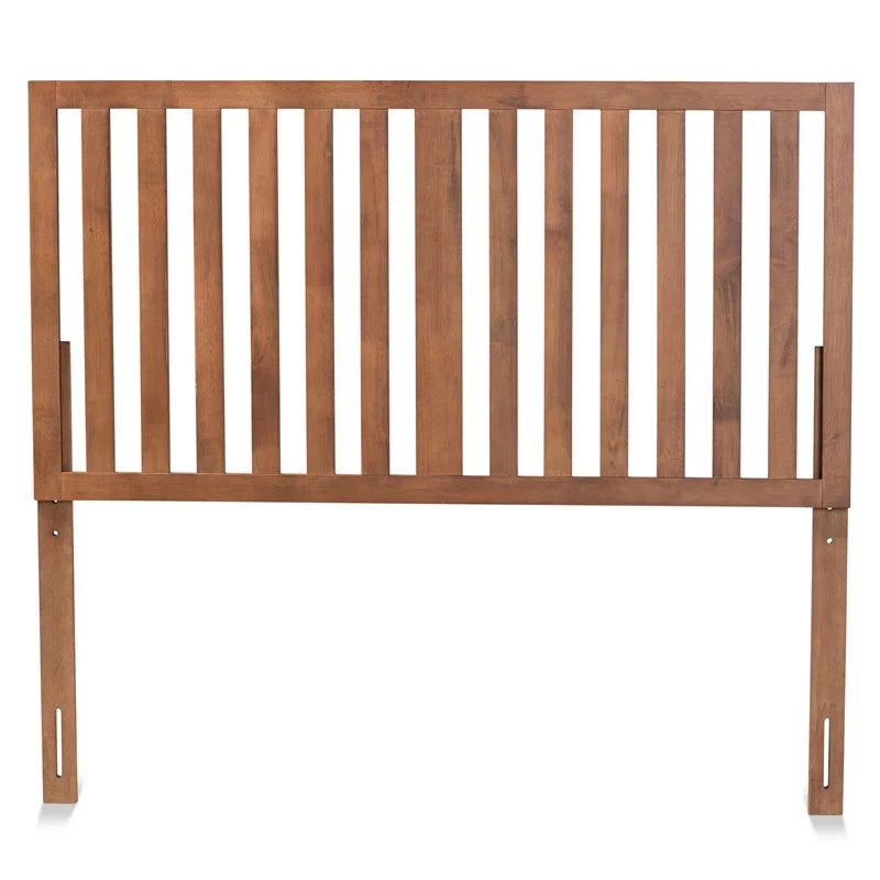 Ash Walnut Finished Wood Queen Size Headboard L9508