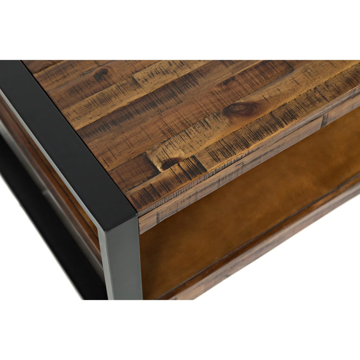 Distressed Acacia Coffee Table X786035