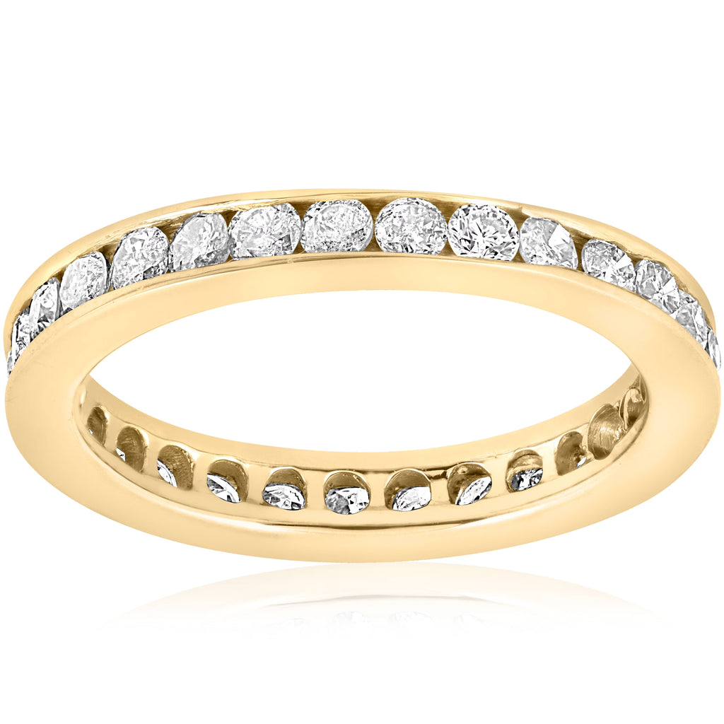 14K Yellow Gold Diamond Eternity Ring U51464