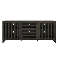 Brown Oak Particle Board TV Stand D569477