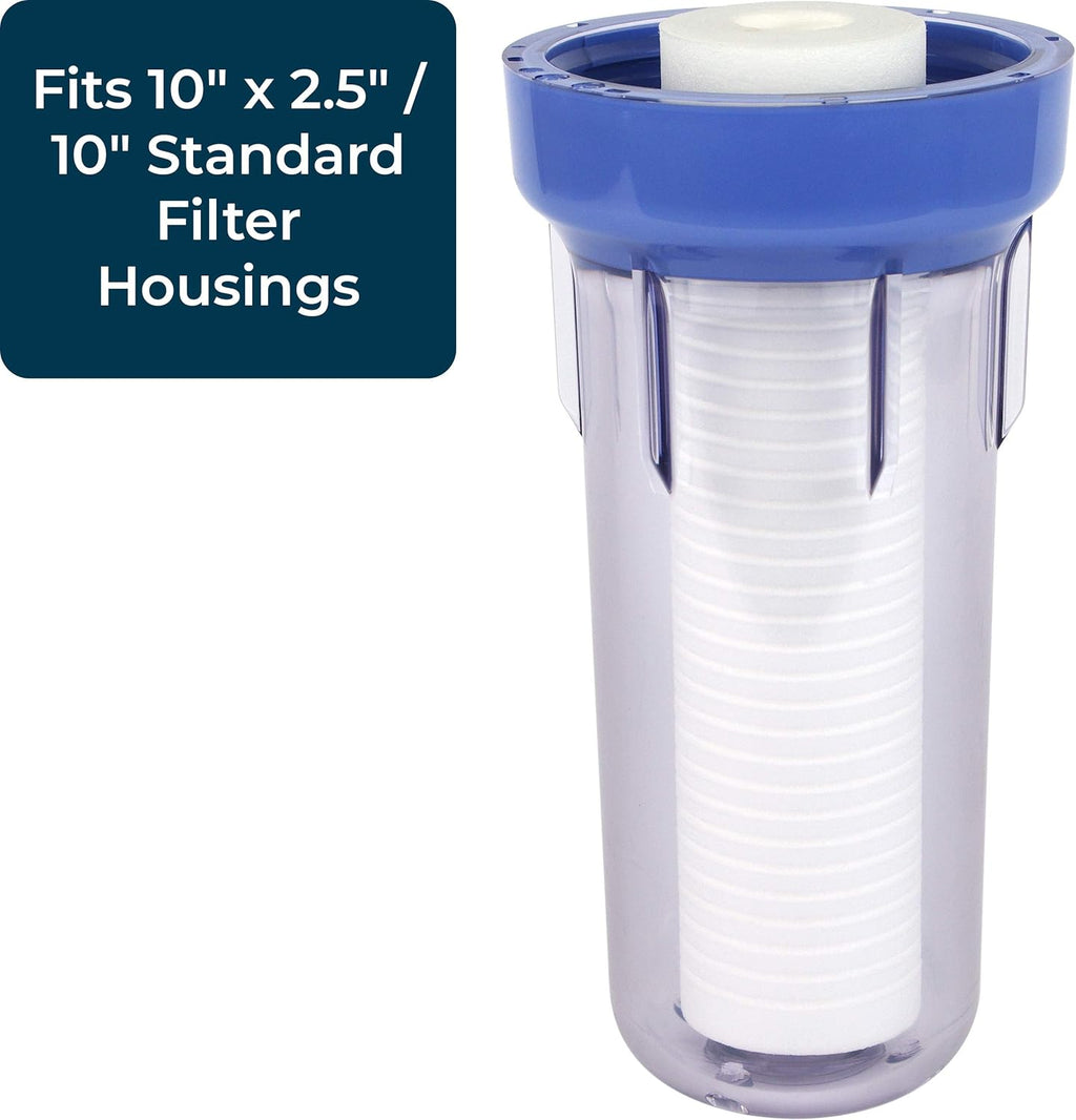 10x2.5 Grooved Polypropylene 5 Micron Sediment Filter (24 Pack) Q6177