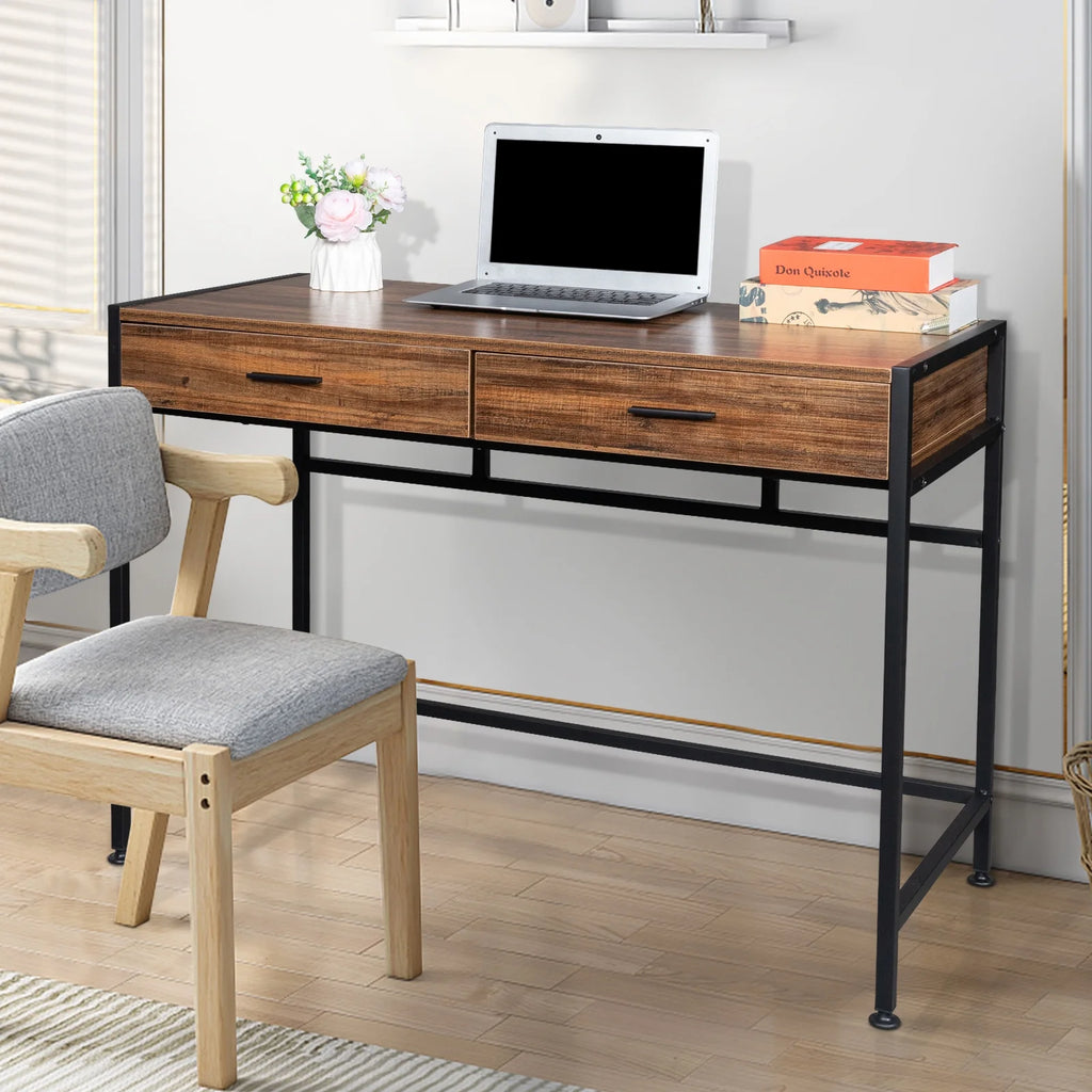Computer Desk with Drawers I8655
