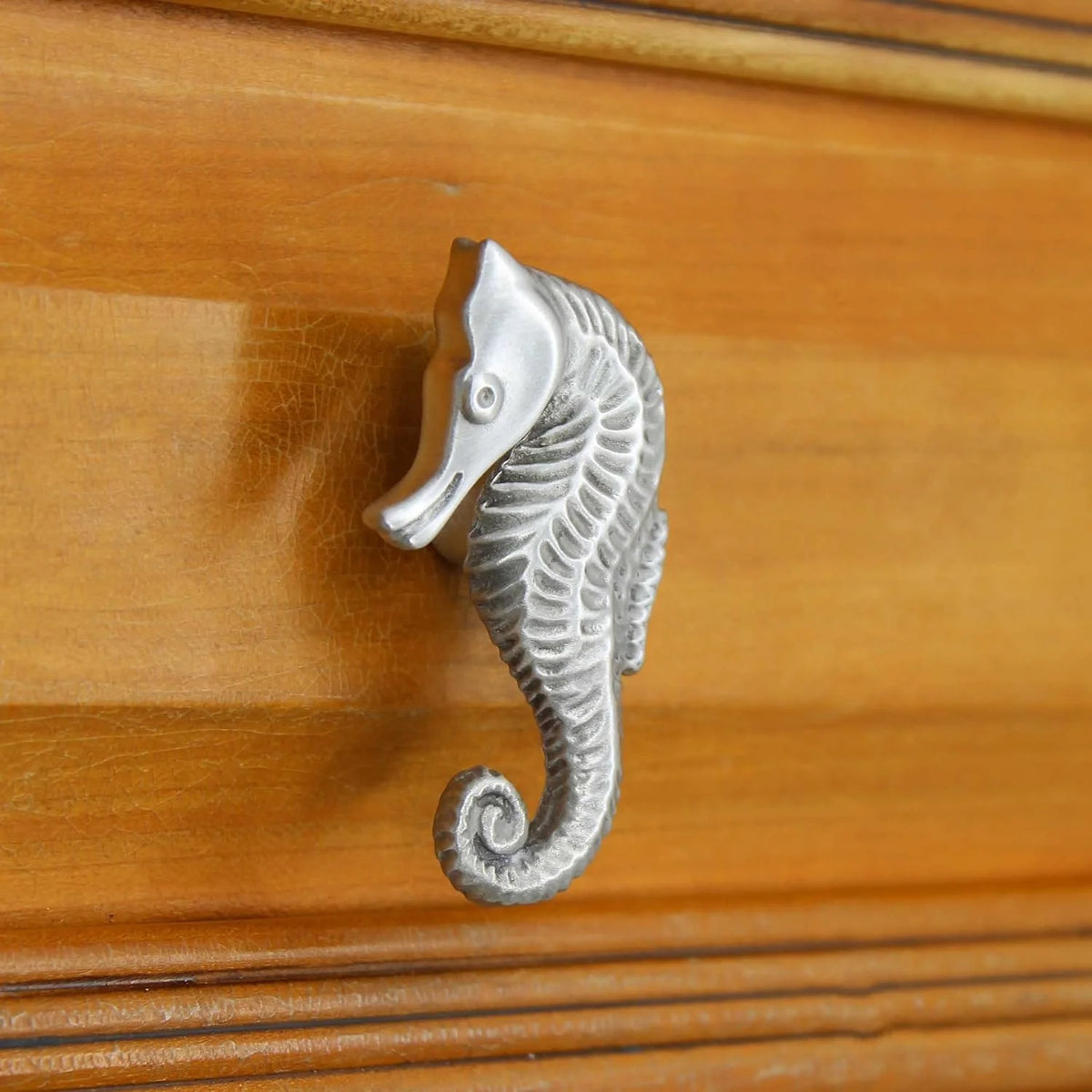 Small Left Facing Brushed Finish Cabinet D418