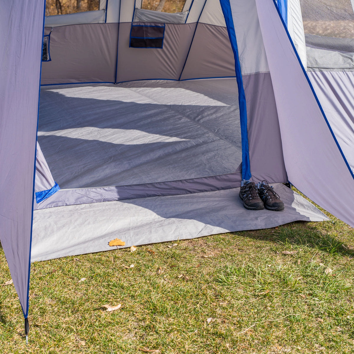 16-Person 3-Room Cabin Tent with 3 Entrances Z644497
