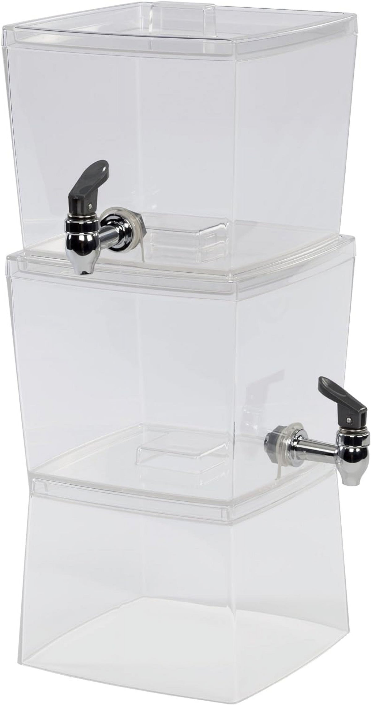 Clear Stacking Beverage Dispenser, 2 Units M26478