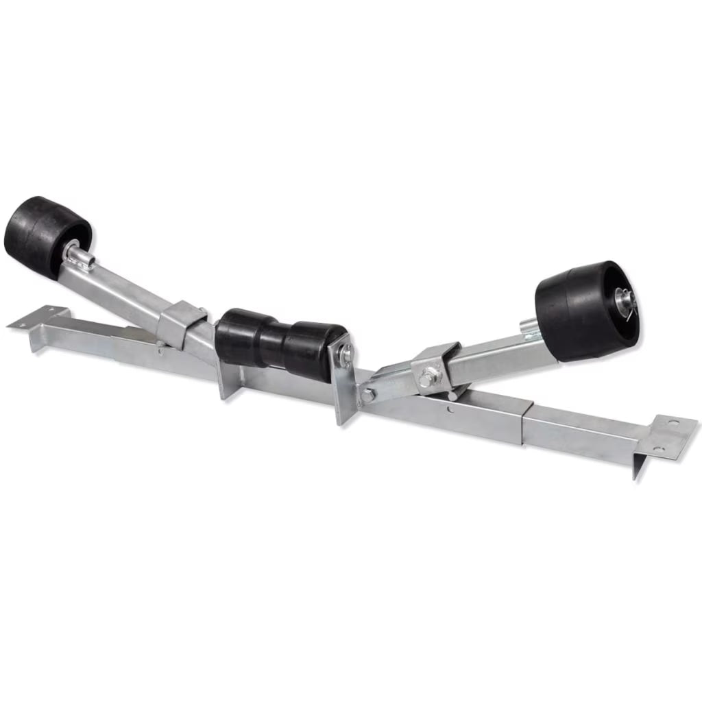Boat Trailer Bottom Support Bracket with Keel Rollers E6561