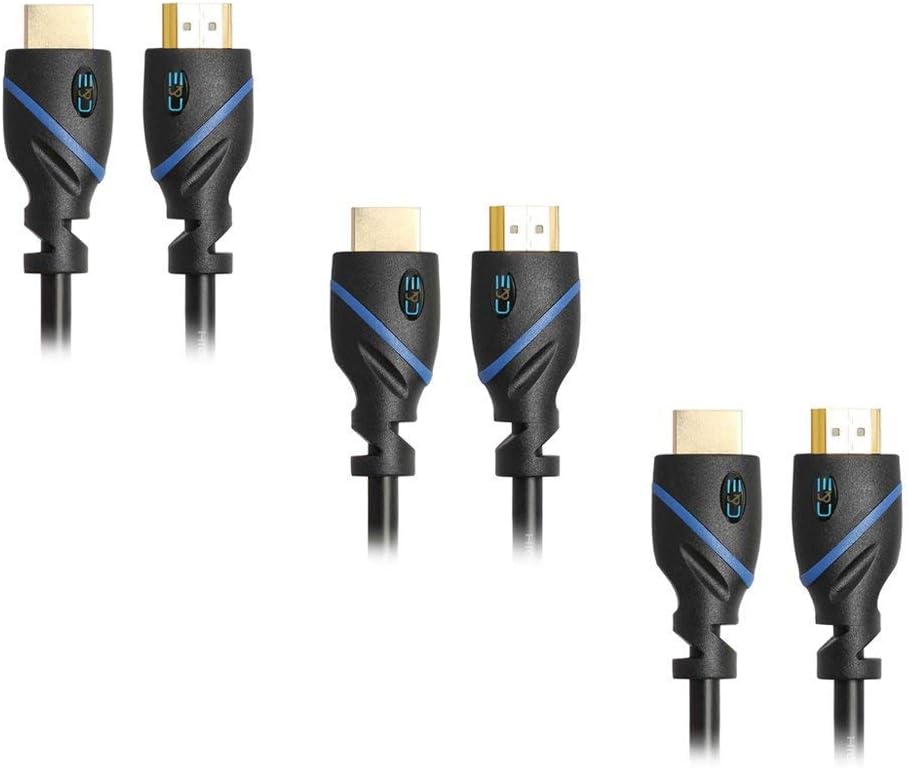 60ft High Speed HDMI Cable Male to Male with Ethernet Black Z901