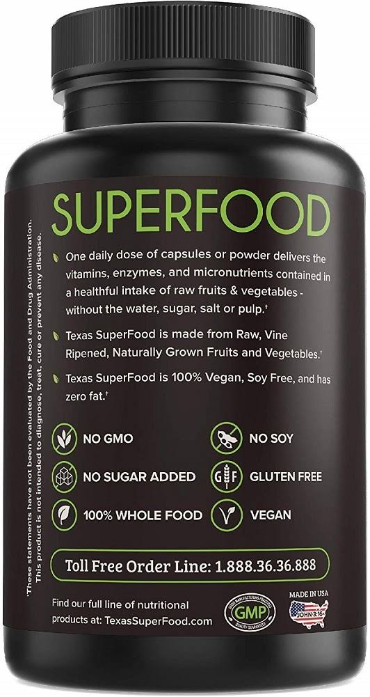180 Capsules Superfood R939