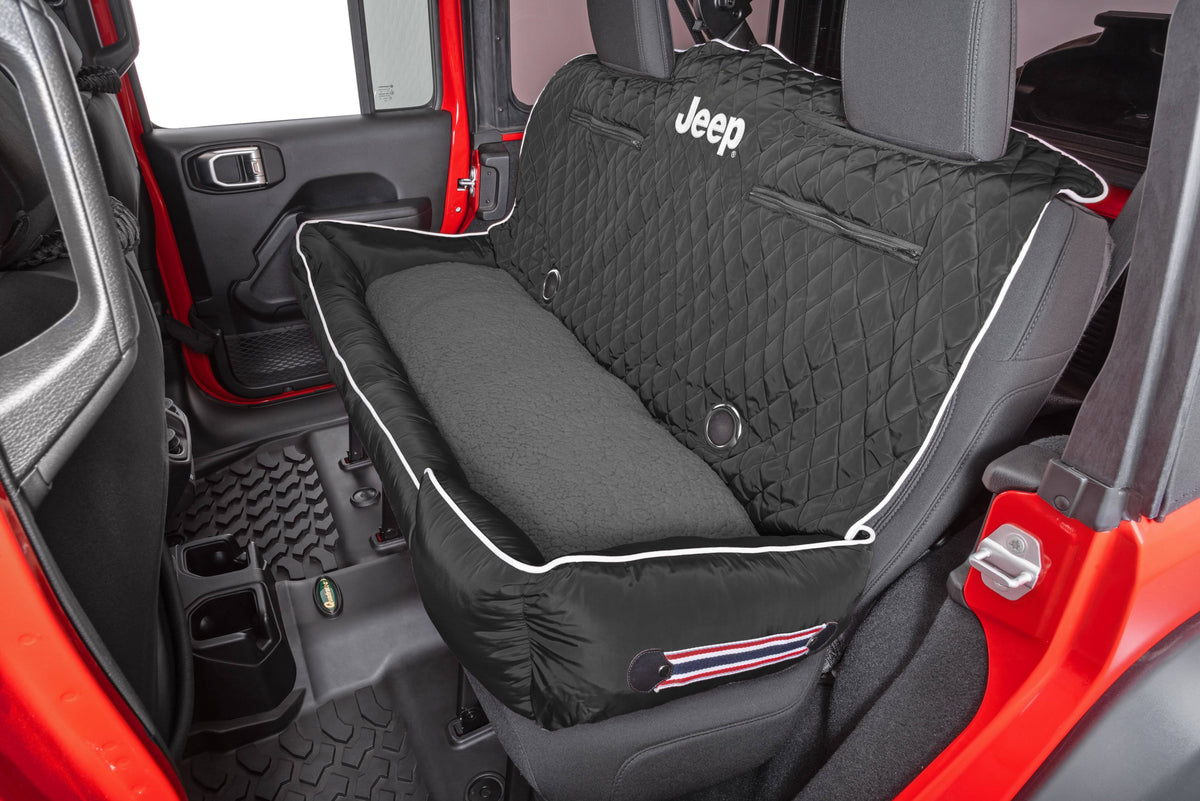 Black Car Pet Bed and Seat Cover U527