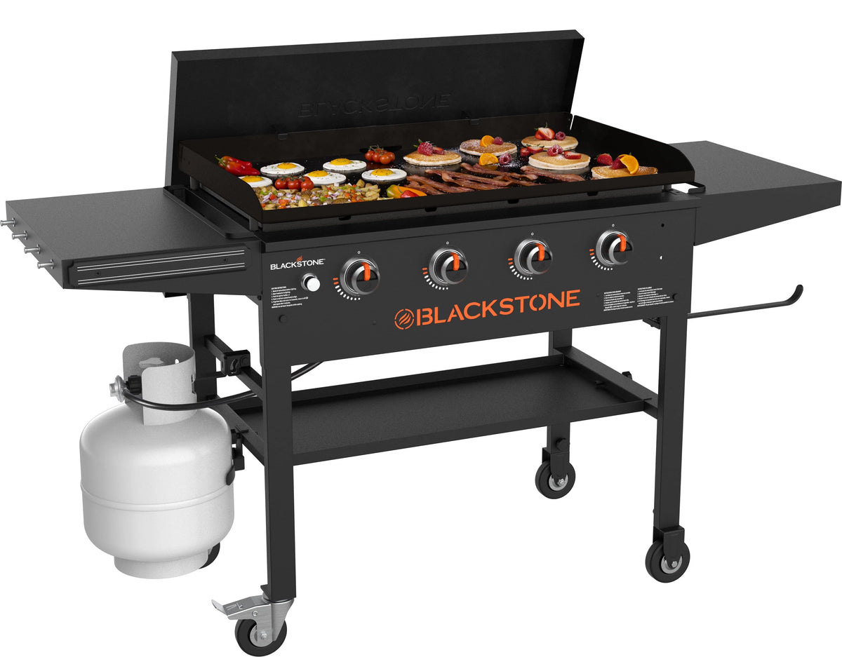 4-Burner Propane Griddle with Hard Cover S454770