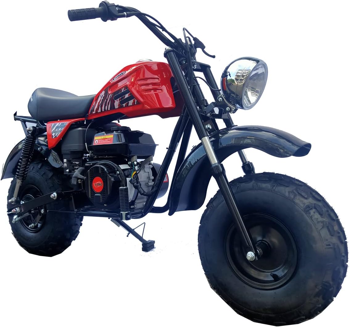 Pink 200cc Mini Trail Bike with Automatic Transmission and Pull Start M9025