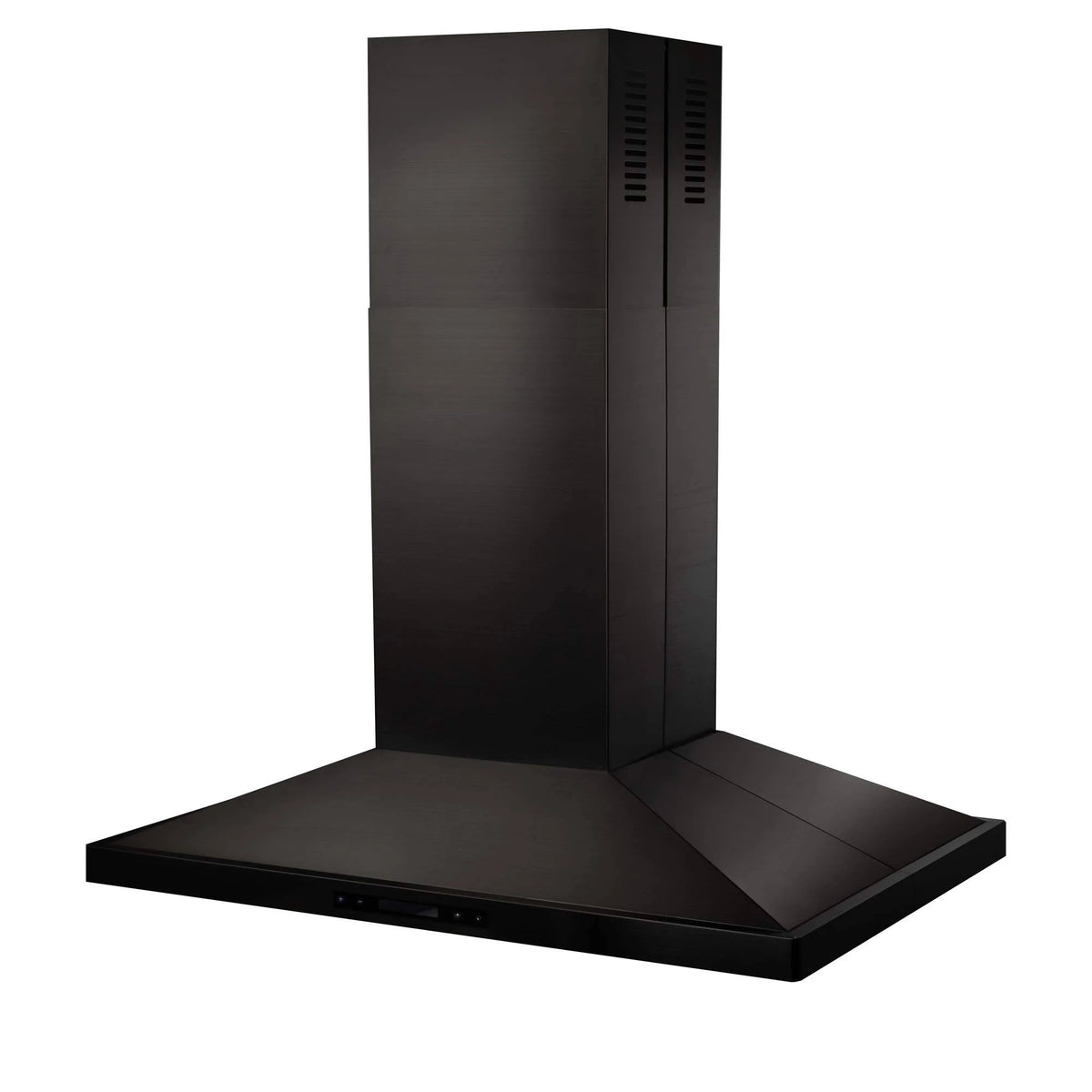30 in. Island Mount Range Hood in Black Stainless Steel E9409