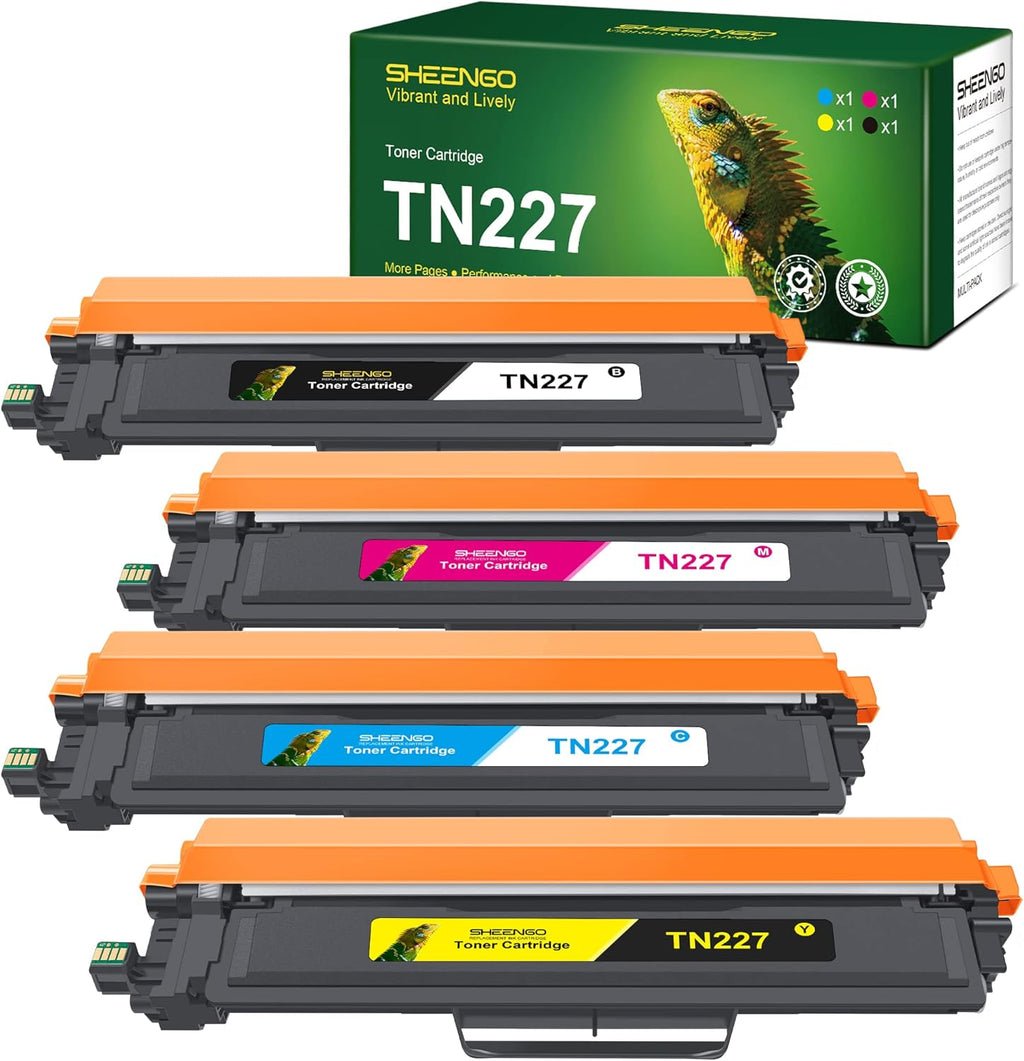 TN227 Compatible Toner Cartridges 4 Pack G17053