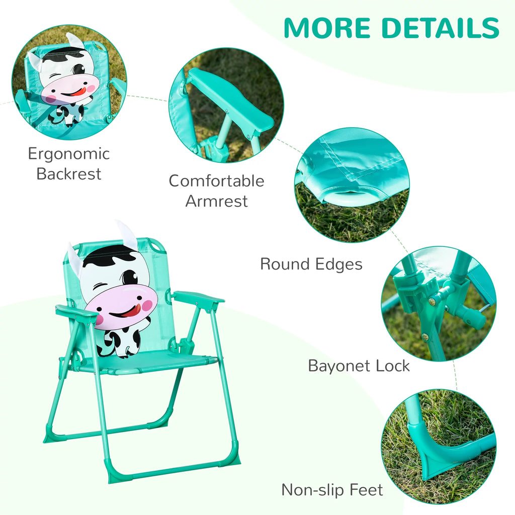 Kids Table and Chair Set with Removable Height Adjustable Umbrella Y1262